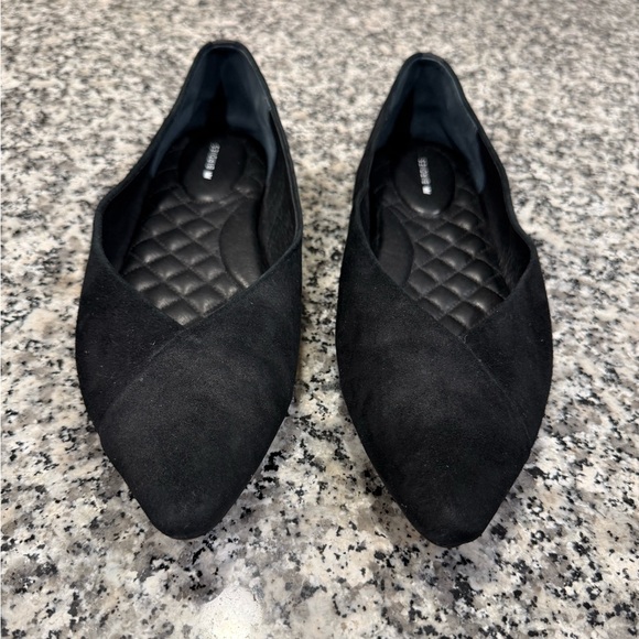 Birdie’s Black Suede Goldfinch Flat - Picture 3 of 13